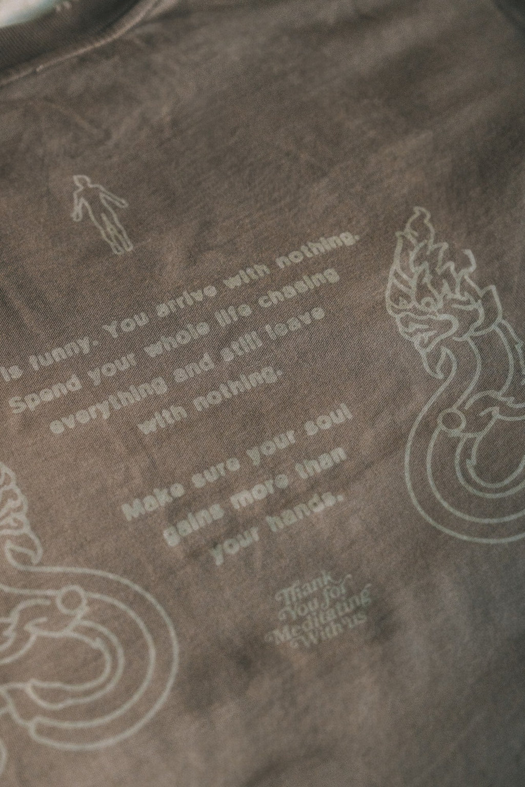 CACAO SNAKE TEE