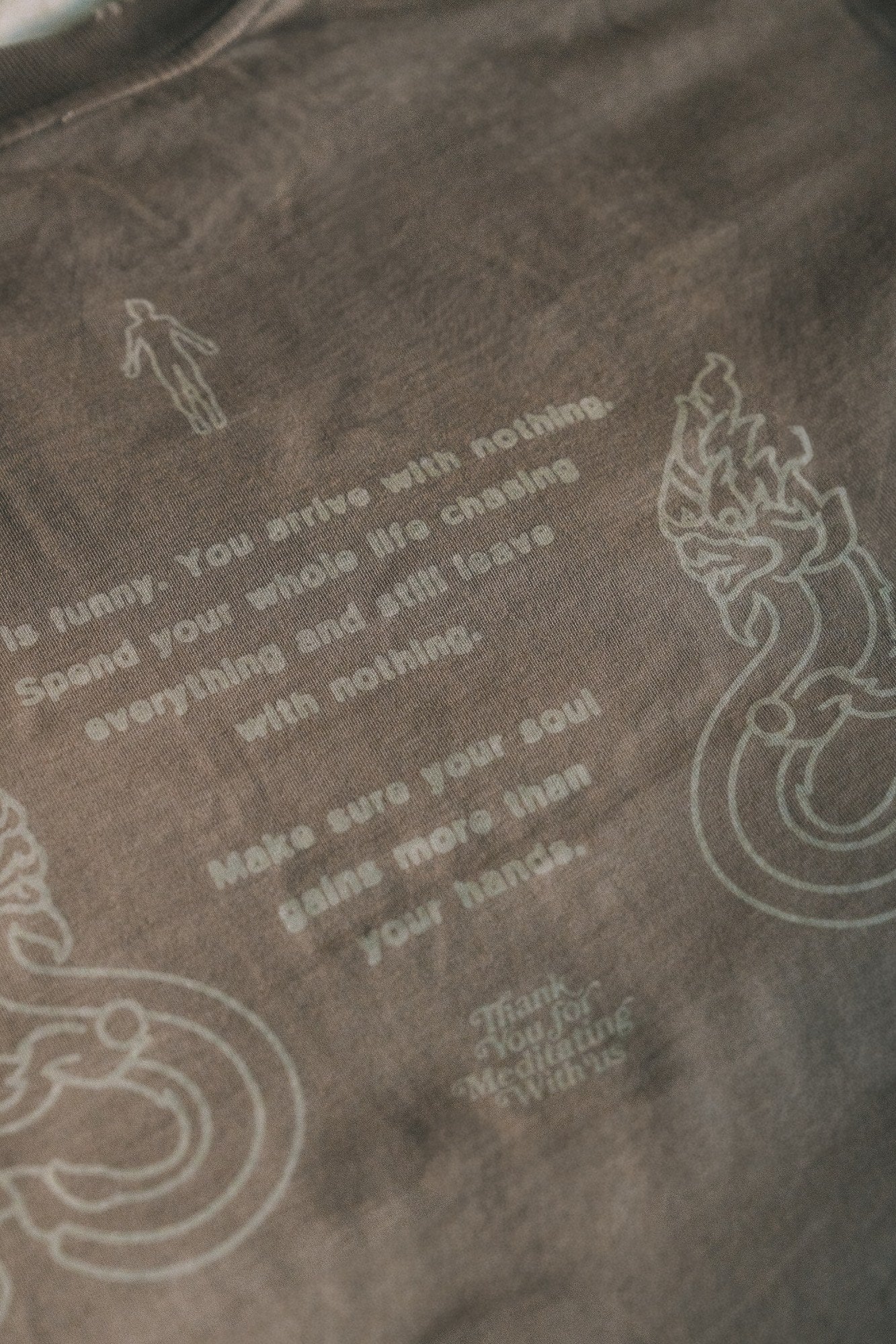 CACAO SNAKE TEE