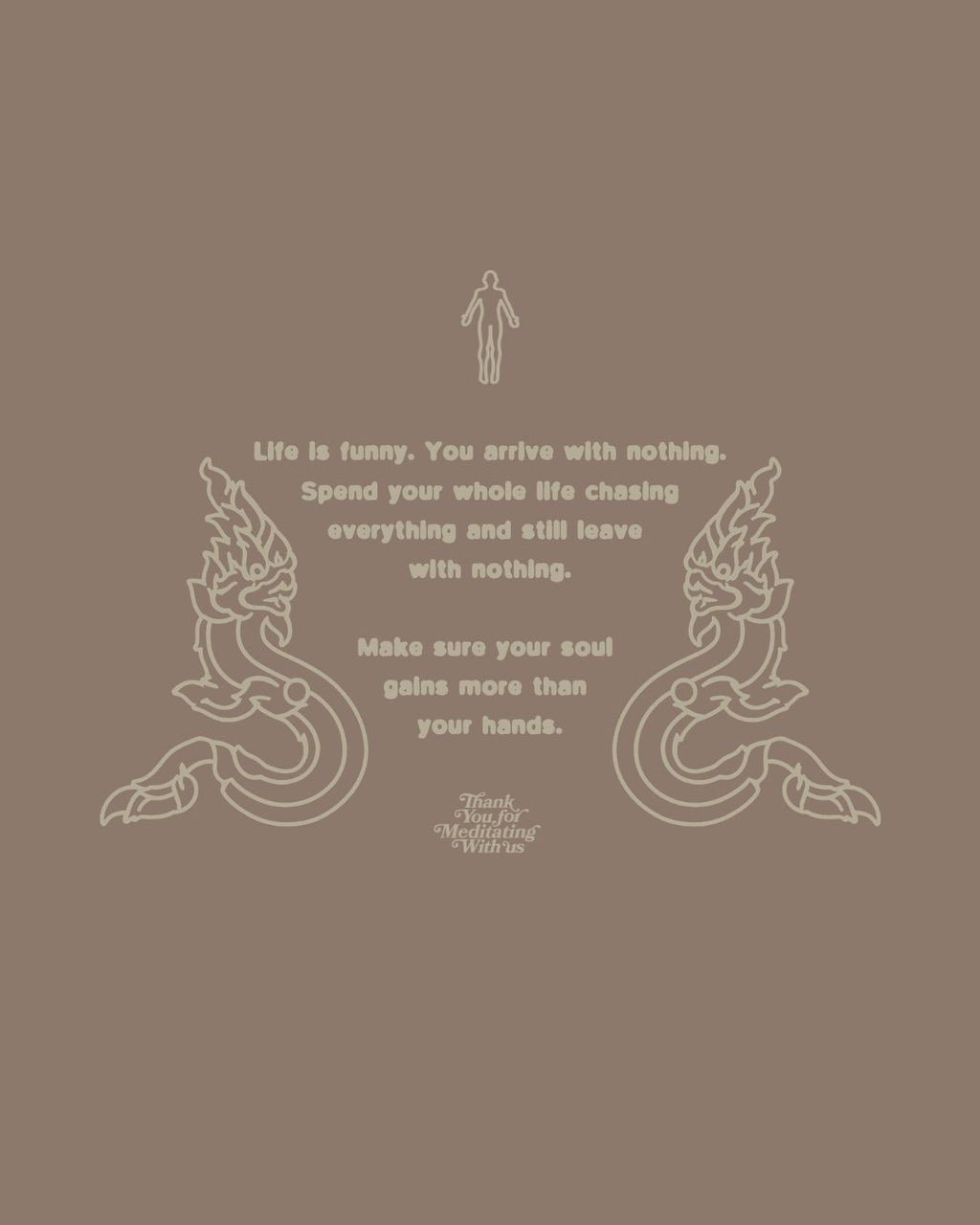 CACAO SNAKE TEE