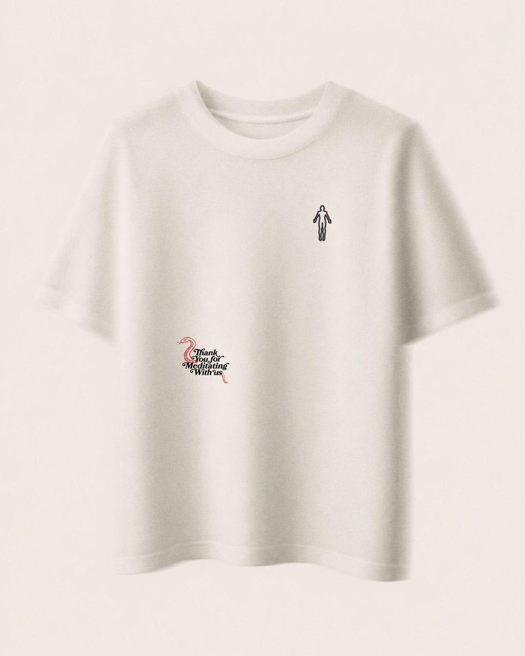 RED SNAKE TEE